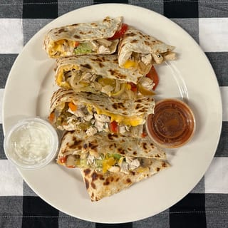 Avocado Chicken Quesadillas