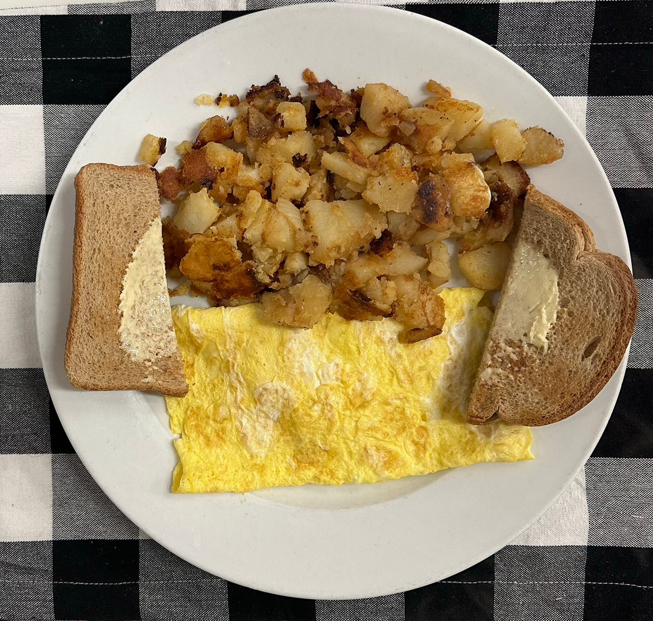 3 Cheeses Omelette.