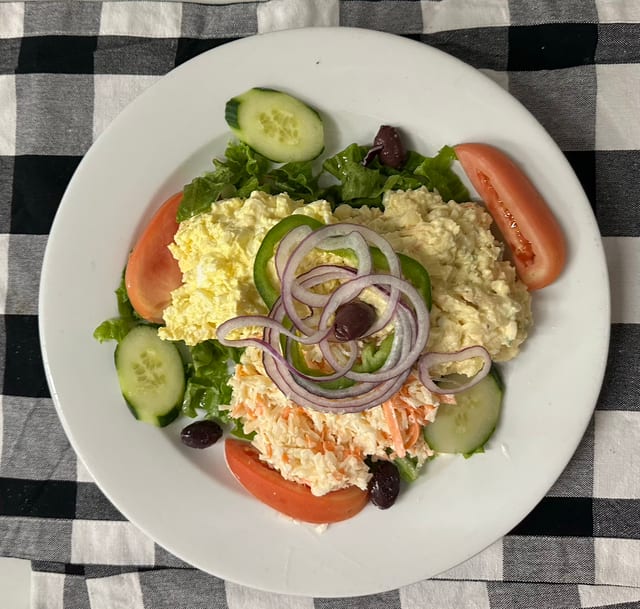 Egg Salad Platter.