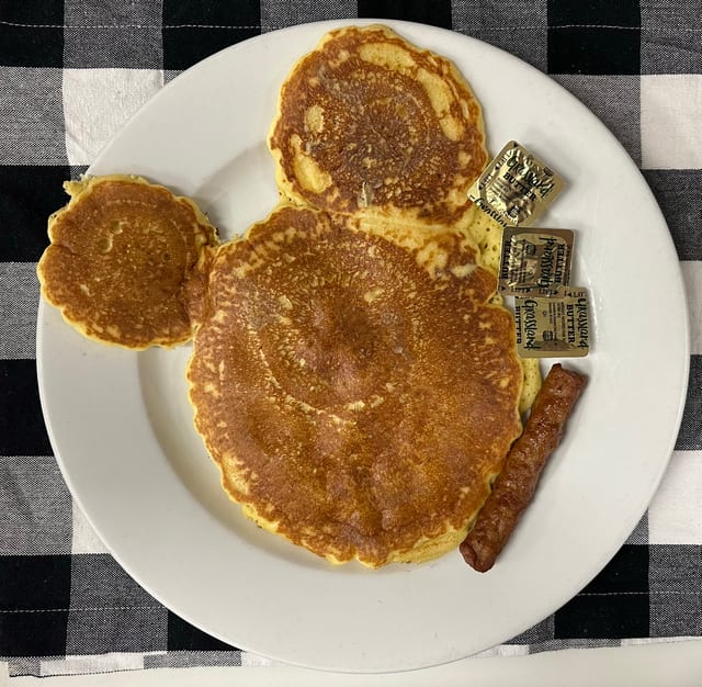 Micky Mouse Pancake.