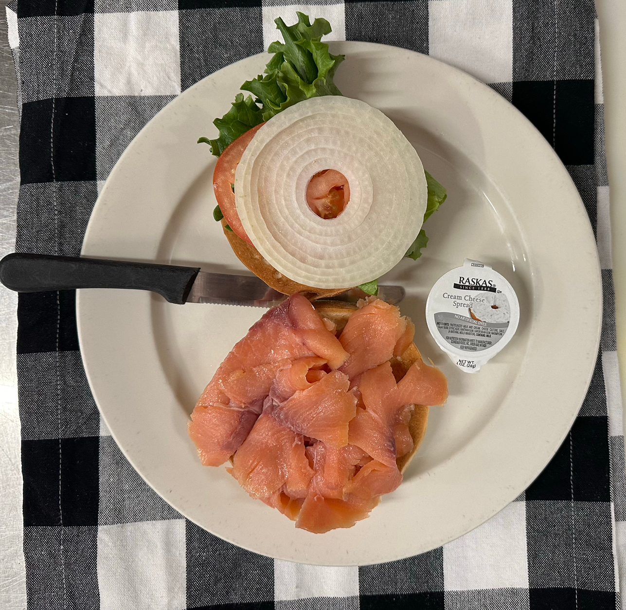 Toasted Bagel All the Way.