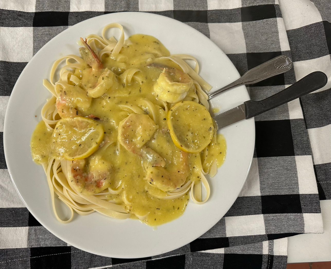 Shrimp Scampi.