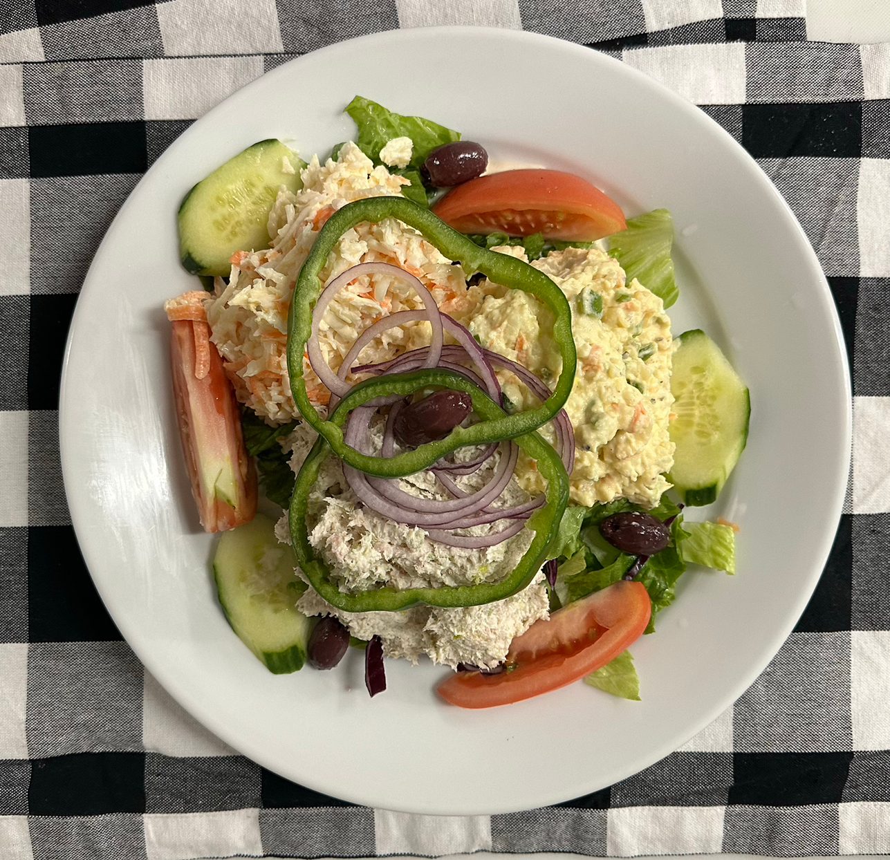 Chicken Salad Platter.