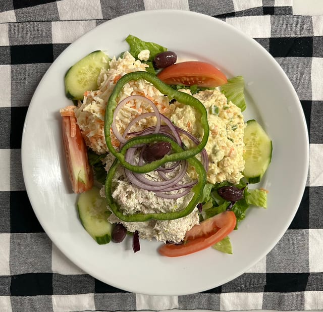 Chicken Salad Platter.