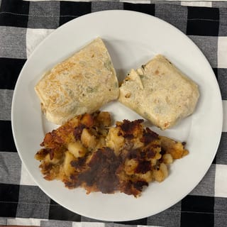 3 Eggs Breakfast Well Balanced Burrito