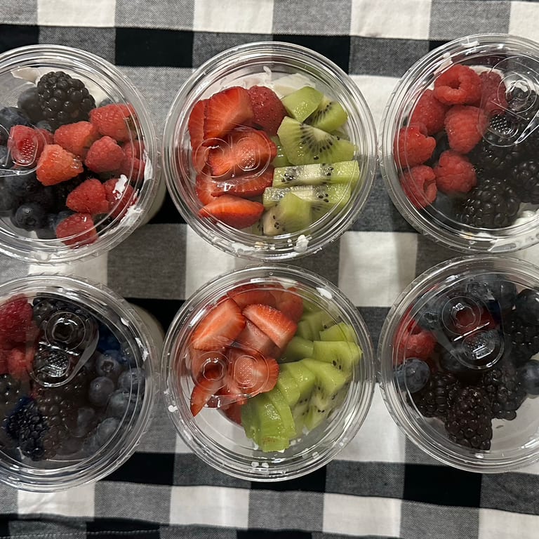 Indulge in our parfaits