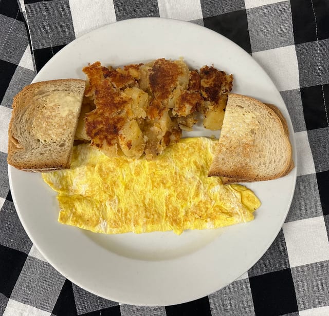 Plain Omelette.