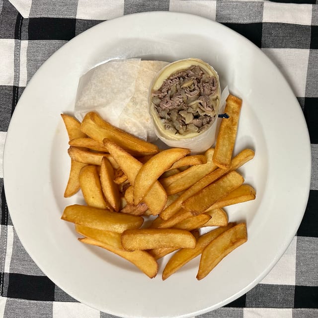 Philly Steak Wrap.