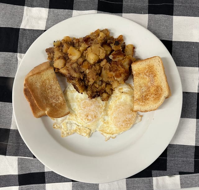 2 Eggs Any Style.