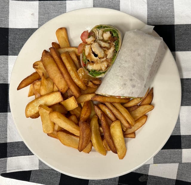 Buffalo Chicken Wrap.