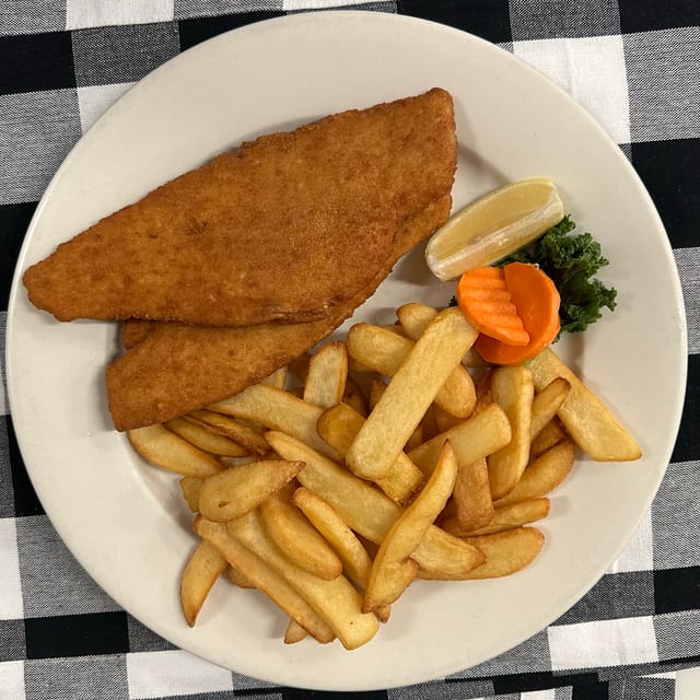 Fried Filet of Sole Dinner.
