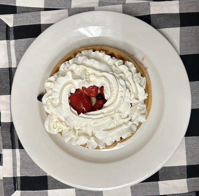 Nutella Waffle.