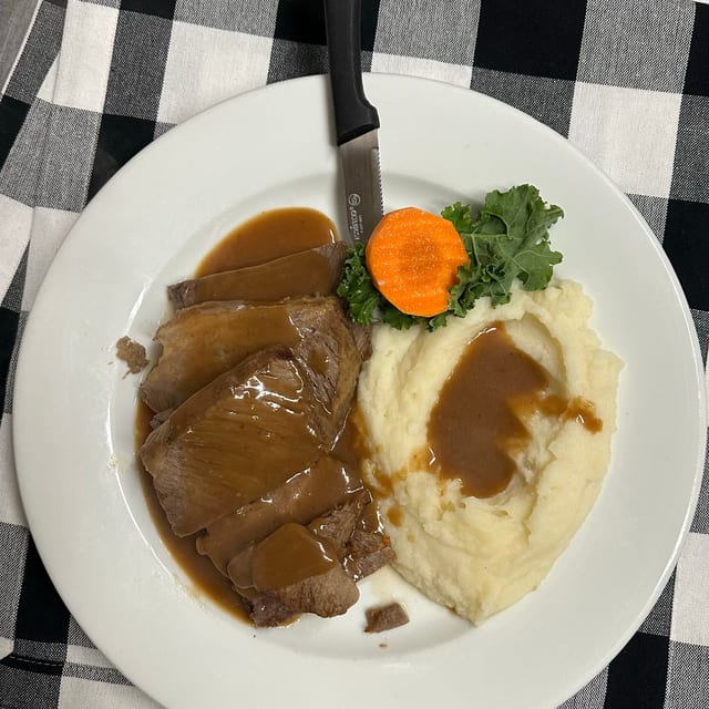 Yankee Pot Roast Dinner.