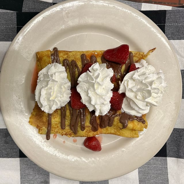 Nutella Crepes.