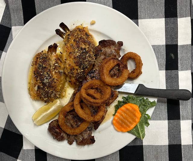 Surf & Turf Dinner.