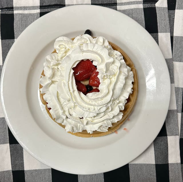 Patriotic Waffle.
