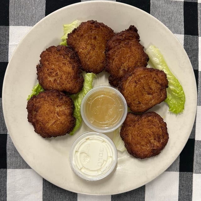Potato Pancakes Appetizer.